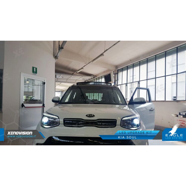 1 Kit Anabbaglianti LED Specifico per Kia Soul 2013 in poi <p>Il Kit XE Light modello Eagle LED System studiato da Xenovision.it per la tua Kia Soul.</p>