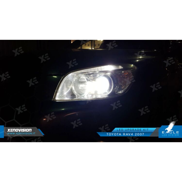 1 Kit Anabbaglianti LED Specifico per Toyota Rav4 III Serie dal 2006 al 2013 <p>Il Kit XE Light modello Eagle LED System studiato da Xenovision.it per la tua Rav4 III Serie dal 2006 al 2013.</p>