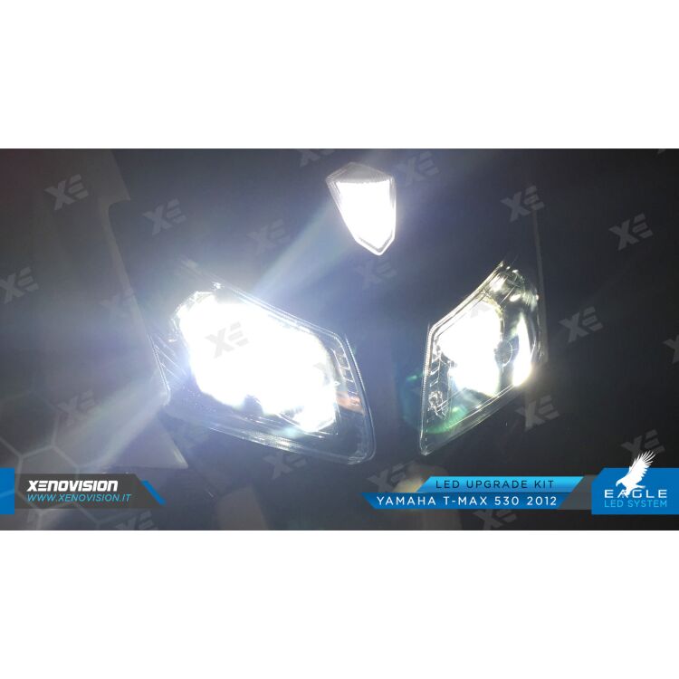 1 Kit Anabbaglianti LED Specifico per Yamaha T-Max 530 <p>Il Kit XE Light modello Eagle LED System studiato da Xenovision.it per il tuo T-Max 530</p>