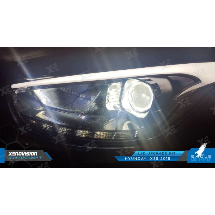 1 Kit Bi-Led Specifico per Hyundai IX35 2013 in poi <p>Il Kit XE Light modello Eagle LED System studiato da Xenovision.it per la tua Hyundai IX35 dal 2013 in poi.</p>