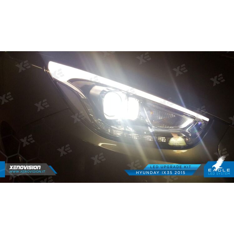 3 Kit Bi-Led Specifico per Hyundai IX35 2013 in poi <p>Il Kit XE Light modello Eagle LED System studiato da Xenovision.it per la tua Hyundai IX35 dal 2013 in poi.</p>