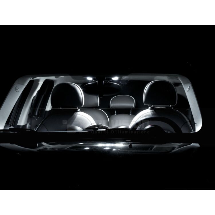 4 Kit Conversione Led per Interni Mini Countryman R60 <p>3 volte più luce, Bianco Lunare Purissimo e 100% Plug&Play. Trasforma tutti i punti luce interni in LED. Shut up and get my money! </p>