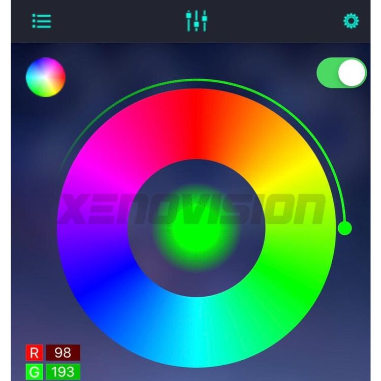 9 6M RGB LED EL Wire Neon Glow Car Interior Atmosphere Strip Light Phone Control <p> </p>
<p>Colorful RGB LED glow fiber car interior atmosphere lights. Easily change color and brightness as you wish with an App.</p>