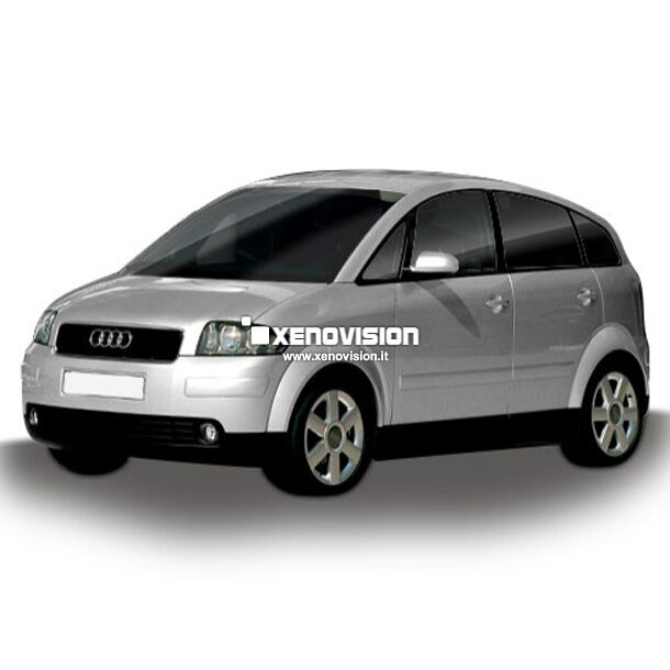 0 Kit Led Audi A2 - 2000 al 2005 - FULL - Bianco Lunare 6000k <p>Kit Audi A2 dal 2000 al 2005 FULL, conversione a Led per Audi A2 dal 2000 al 2005. Zero spie, Altissima Qualità. Luce Bianco Lunare 6000k su ogni principale punto luce interno. </p>