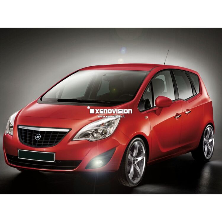 0 Kit Led Fendinebbia Opel Meriva B - 6000k Kit Led Plug & Play e zero spie specifico per fendinebbia Opel Meriva B, colore Bianco Lunare (6000k) - Altissima Qualità Garantita Xenovision Italia.