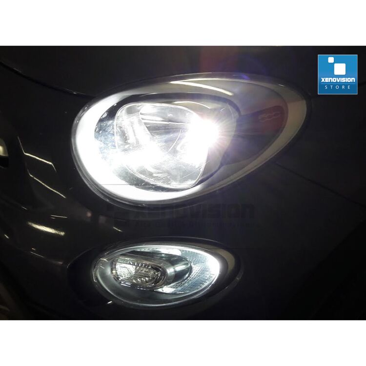 0 Kit LED Luci Diurne DRL Fiat 500X - P21W (1156) - 6000K <p><strong>Ultraluminoso e Zero Spie. </strong>Kit DRL per Fiat 500X. Facile da installare, Ultraluminoso 800Lumen per lampadina, zero spie.</p>