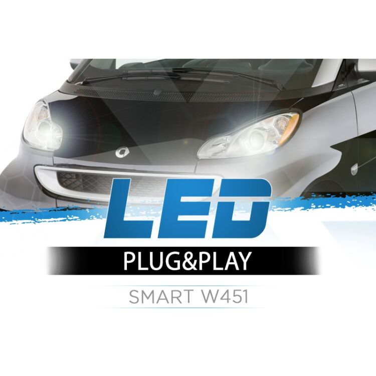 <p>The Best LED Headlights Kit for your Smart&nbsp;ForTwo 451 Low Beams. Guaranteed.</p>