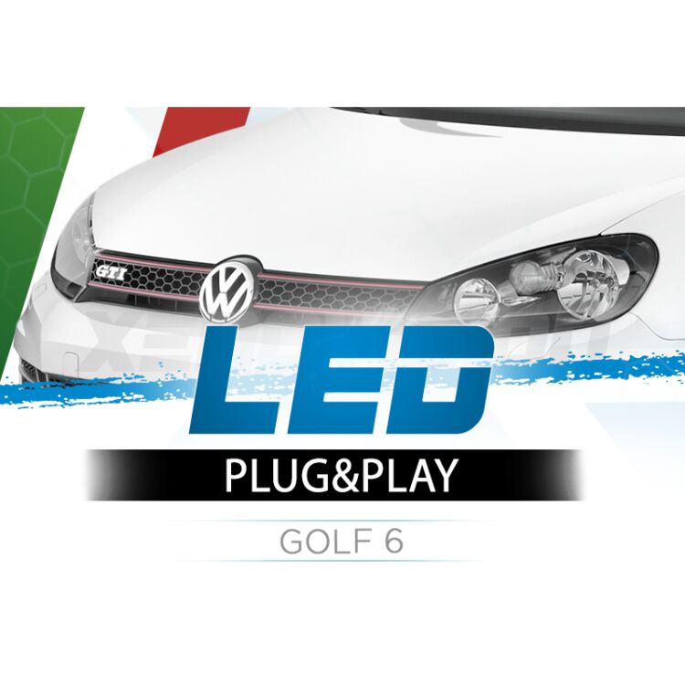 0 VW Golf 6 VI LED Headlights Low Beams <p>The Best LED Headlights Kit for your Volksvagen Golf 6 Low Beams. Guaranteed.</p>