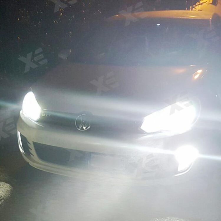 4 VW Golf 6 VI LED Headlights Low Beams <p>The Best LED Headlights Kit for your Volksvagen Golf 6 Low Beams. Guaranteed.</p>