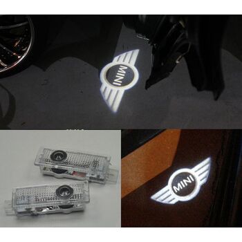 3 Kit Placche Led Sottoporta Proiettore Logo Mini - R50 R52 R53 R55 R56 R57 <p>Kit Placche Led Sottoporta/Pozzanghera con proiettore logo <strong>MINI.</strong></p>