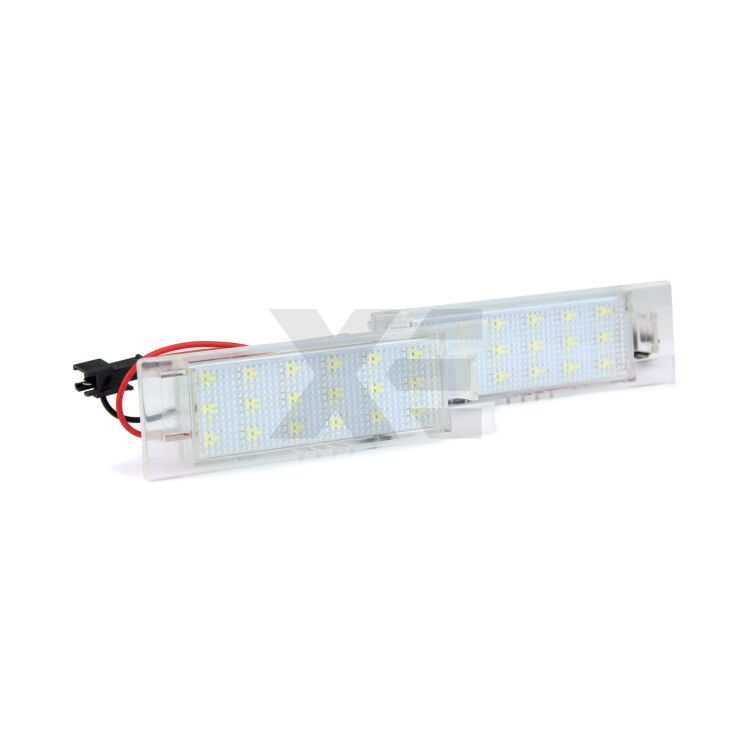 0 Kit Plafoniere LED Targa Ford Ka E Opel <p>Le originali Xenovision - Qualità Massima sul mercato. Per Ford Ka e Opel Corsa, etc.</p>