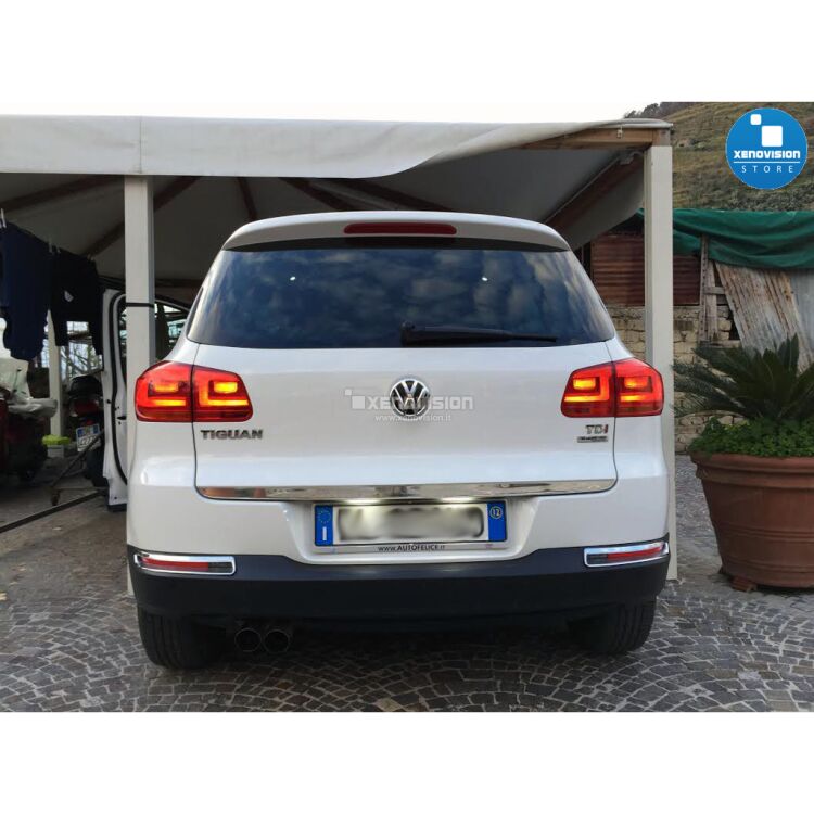 8 Kit Plafoniere Led Targa VolksWagen Tiguan Touareg Passat <p>Le originali Xenovision - Qualità Massima sul mercato. Per VolksWagen e Porsche.</p>