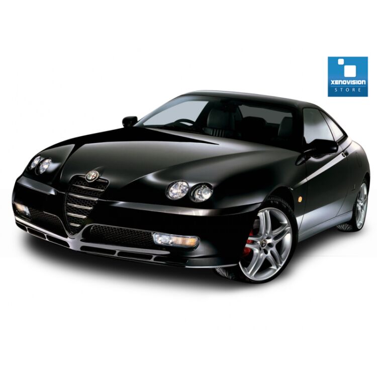 0 Kit Xenon Alfa Romeo GTV V6 - 1995 a 2005 - Xenon 35W e Posizione - 6000k <p>Kit Xenon 35W specifico per il faro della Alfa Romeo GTV V6 e Luci Posizione a Led in tinta. Plug&Play zero spie, contiene tutto l'occorrente. Luce Bianco Lunare 6000k.</p><p> </p>