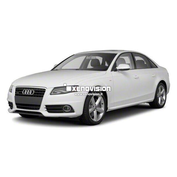 0 Kit Xenon Audi A4 - 2008 in poi - Xenon 35W e Posizione - 6100k <p>Kit Xenon Lampade XE 35W specifico per il faro della Audi A4 e Luci Posizione a Led in tinta. Plug&Play zero spie, contiene tutto l'occorrente. Luce Bianco Lunare 6100k.</p><p> </p>