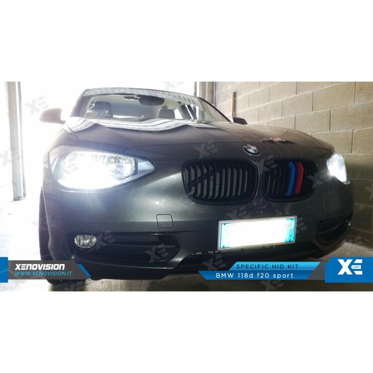 1 Kit Xenon BMW Serie 1 F20 F21 - Parabola - 2011 in poi - Xenon 35W - 6100k <p>Kit Focus Pro Korea Xenon 35W specifico per il faro della BMW Serie 1 F20 dal 2011 in poi. Plug&Play zero spie, contiene tutto l'occorrente. Luce Bianco Solare 6100k.</p><p> </p>