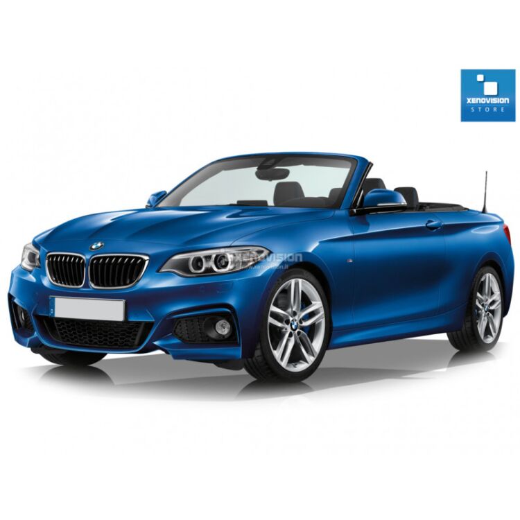 0 Kit Xenon BMW Serie 2 F23 - 2014 in poi - Parabola - Xenon 35W - 5300k <p>Kit Focus Pro Korea Xenon 35W specifico per il faro della BMW Serie 2 F23 dal 2014 in poi. Plug&Play zero spie, contiene tutto l'occorrente. Luce Bianco Solare 5300k.</p><p> </p>
