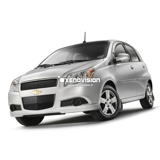 0 Kit Xenon Chevrolet Aveo - 2003 al 2010 - BiXenon 35W e Posizione - 6000k <p>Kit BiXenon 35W specifico per il faro della Chevrolet Aveo e Luci Posizione a Led in tinta. Plug&Play zero spie, contiene tutto l'occorrente. Luce Bianco Lunare 6000k.</p><p> </p>