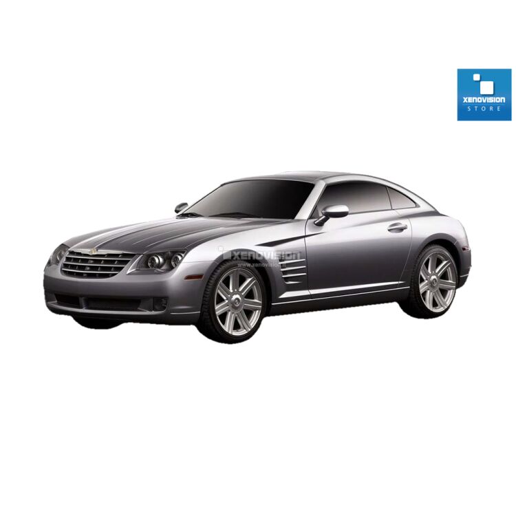0 Kit Xenon Chrysler Crossfire - 2003 al 2007 - Xenon 35W e Posizione - 6000k <p>Kit Xenon 35W specifico per il faro della Chrysler Crossfire dal 2003 al 2007 e Luci Posizione a Led in tinta. Plug&Play zero spie, contiene tutto l'occorrente. Luce Bianco Lunare 6000k.</p><p> </p>