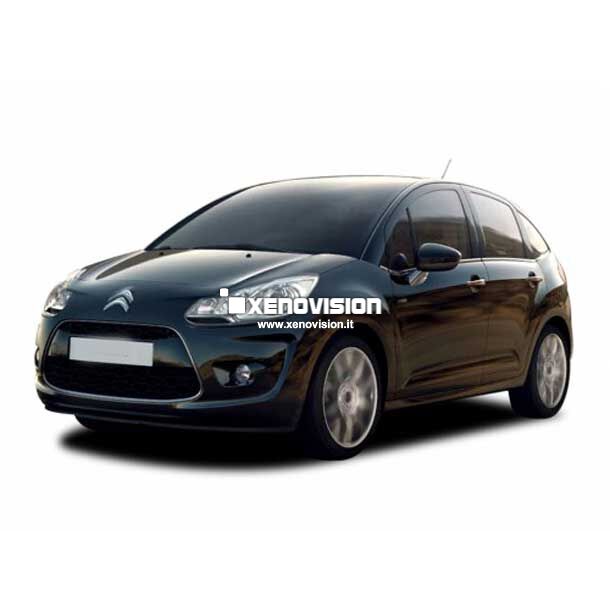 0 Kit Xenon Citroen C3 - dal 2009 al 2016 - Xenon 35W e Led Posizione - 6100k <p>Kit Xenon Focus Pro Korea 35W e Luci Posizione a Led in tinta, pacchetto specifico per Citroen C3. Plug&Play, contiene tutto l'occorrente. Luce Bianco Lunare 6000k </p>