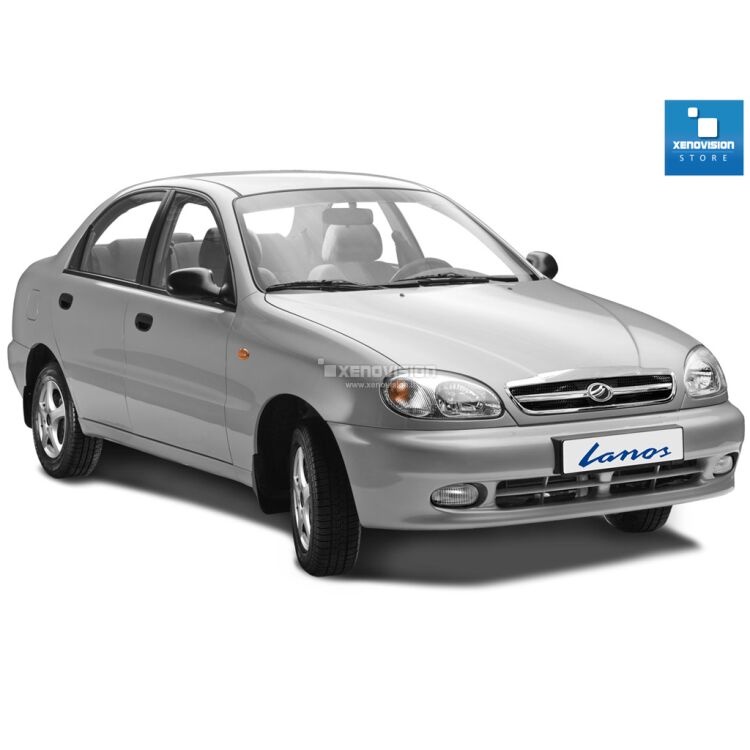 0 Kit Xenon Daewoo Lanos - 1997 al 2002 - Bixenon 35W - 6000k Kit Xenon 35W specifico per il faro della Daewoo Lanos dal 1997 al 2002. Plug&Play zero spie, contiene tutto l'occorrente. Luce Bianco Lunare 6000k