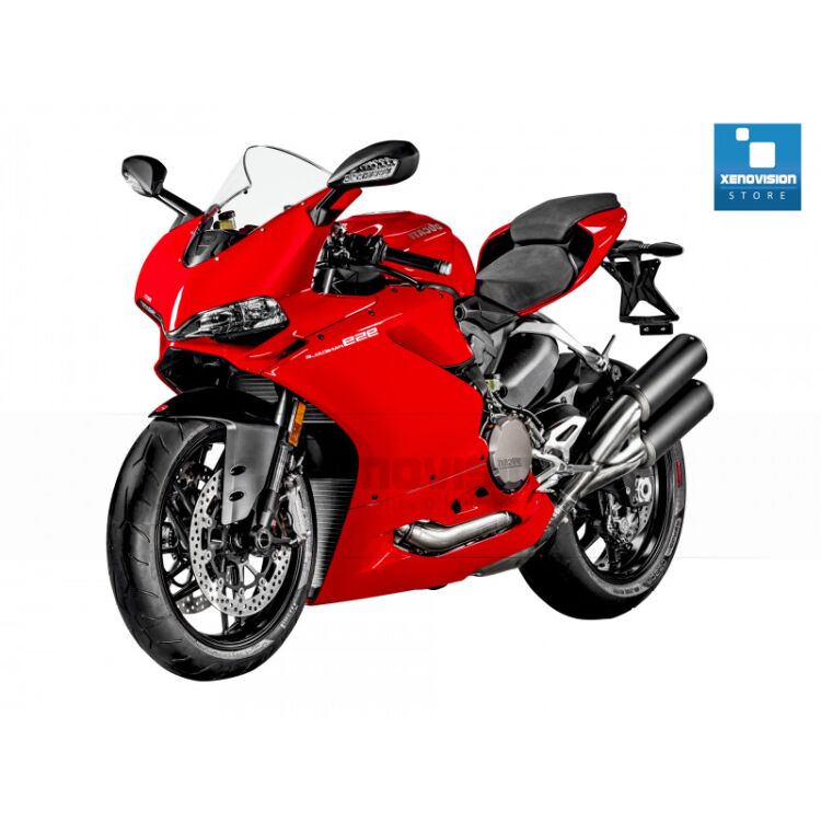 0 Kit Xenon Ducati 959 Panigale - 2016 in poi - Xenon 35W - 5000k Kit Xenon 35W specifico per il faro della Ducati 959 Panigale. Plug&Play zero spie, contiene tutto l'occorrente. Luce Bianco Lunare 5000k.