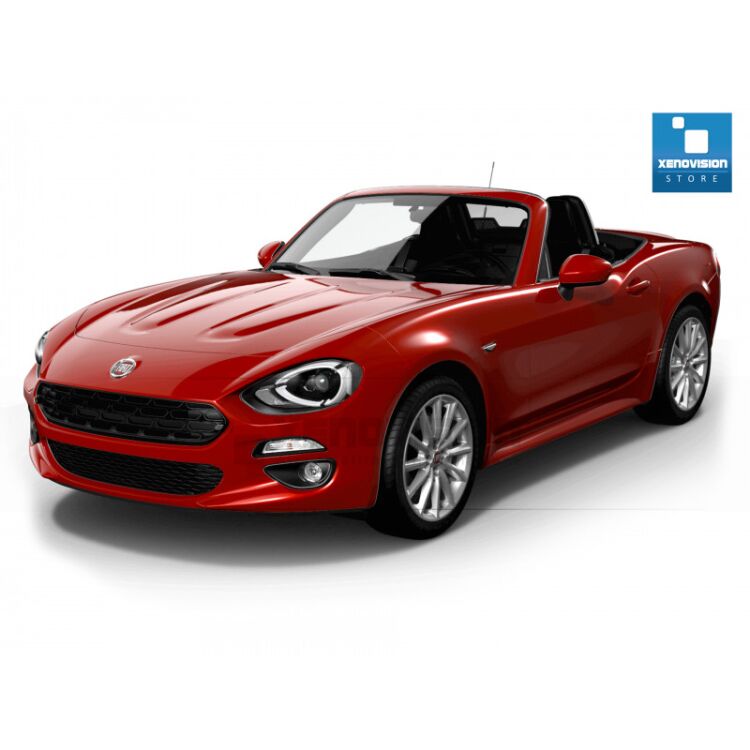 0 Kit Xenon Fiat 124 Spider - 2016 in poi - Xenon 35W - 5000k <p>Kit Xenon 35W specifico per il faro Lenticolare della Fiat 124 Spider dal 2015 in poi. Plug&Play zero spie, contiene tutto l'occorrente. Luce Bianco Soalre 5000k.</p>