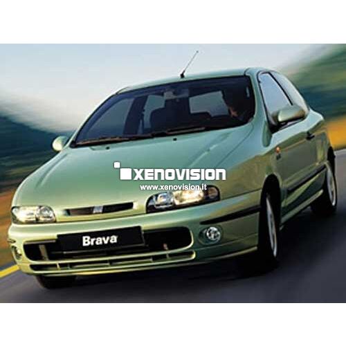 0 Kit Xenon Fiat Brava - 1995 in poi - Xenon 35W e Luci Posizione - 6000k <p>Kit Xenon 35W specifico per il faro della Fiat Brava e Luci Posizione Led in tinta. Plug&Play zero spie, contiene tutto l'occorrente. Luce Bianco Lunare 6000k.</p>