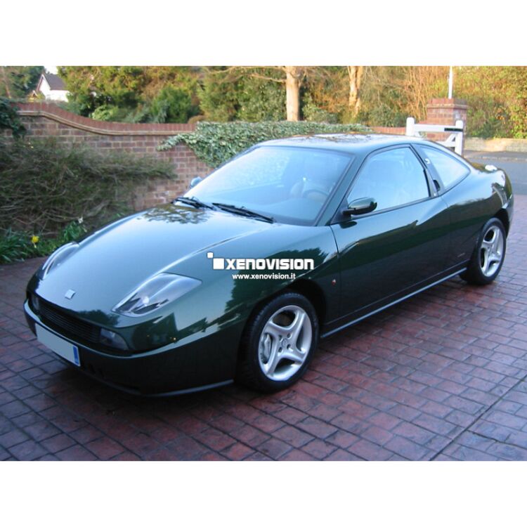 0 Kit Xenon Fiat Coupe - 1994 al 2000 - Xenon 35W - 5000k <p>Kit Xenon 35W specifico per il faro della Fiat Coupe dal 1994 al 2000. Plug&Play zero spie, contiene tutto l'occorrente. Luce Bianco Solare 5000k.</p>
<p> </p>