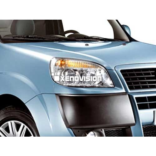 3 Kit Xenon Fiat Doblo - 2001 in poi - Xenon 35W e Luci Posizione - 6100k <p>Kit Xenon Focus Pro Korea 35W specifico per il faro della Fiat Doblo e Luci Posizione Led in tinta. Plug&Play zero spie, contiene tutto l'occorrente. Luce Bianco Lunare 6100k.</p>