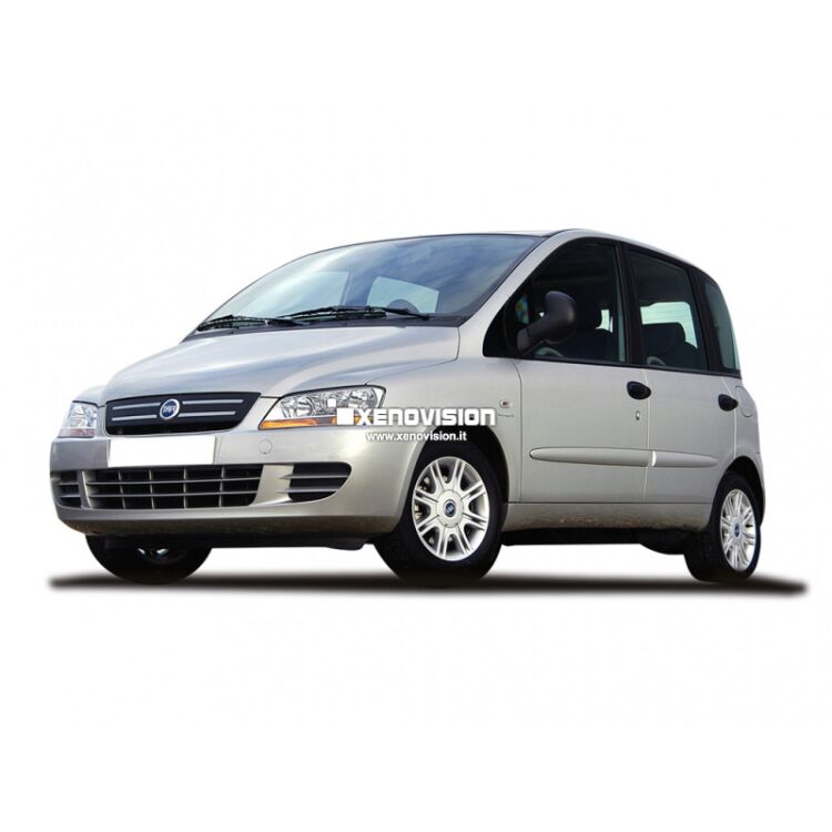 0 Kit Xenon Fiat Multipla - 2004 al 2010 - Xenon 35W - 6100k <p>Kit Xenon 35W specifico per il faro della Fiat Multipla dal 2004 al 2010. Plug&Play zero spie, contiene tutto l'occorrente. Luce Bianco Lunare 6000k.</p>