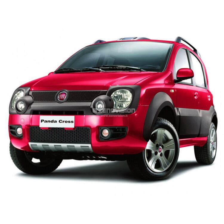 0 Kit Xenon Fiat Panda Cross - 2005 a 2012 - Xenon 35W e Luci Posizione - 6000k <p>Kit Xenon 35W specifico per il faro della Fiat Panda Cross e Luci Posizione Led in tinta. Plug&Play zero spie, contiene tutto l'occorrente. Luce Bianco Lunare 6000k.</p>