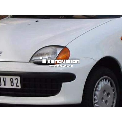 1 Kit Xenon Fiat Seicento - 1998 in poi - BiXenon 35W e Luci Posizione - 6000k <p>Kit BiXenon 35W specifico per il faro della Fiat Seicento e Luci Posizione Led in tinta. Plug&Play zero spie, contiene tutto l'occorrente. Luce Bianco Lunare 6000k.</p>