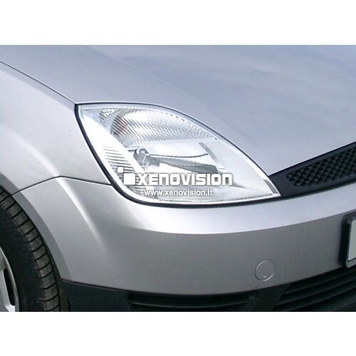 1 Kit Xenon Ford Fiesta fino al 2008 - BiXenon 35W e Led Posizione - 5000k <p>Kit Xenon 35W e Luci Posizione a Led in tinta, pacchetto specifico per Ford Fiesta. Plug&Play, contiene tutto l'occorrente. Luce Bianco Solare 5000k </p>