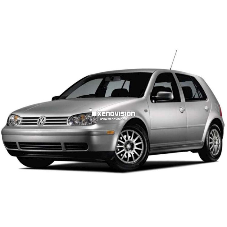0 Kit Xenon Golf IV - 1997 al 2004 - Xenon 35W e Led Posizione - 6000k <p>Kit Xenon 35W specifico per il faro della Golf IV e Luci Posizione a Led in tinta. Plug&Play zero spie, contiene tutto l'occorrente. Luce Bianco Lunare 6000k.</p>