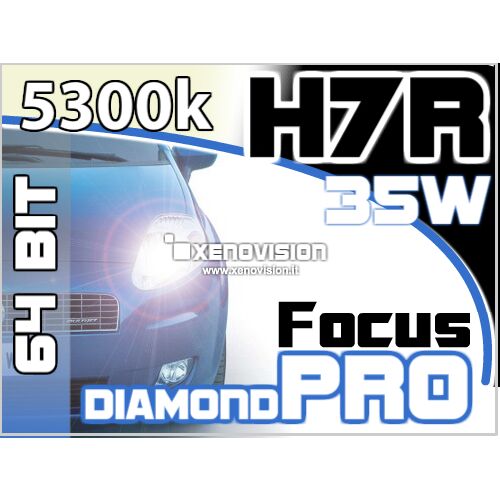 0 Kit Xenon H7-R 5300k 35W 64Bit Focus Pro Xenovision Bianco Solare <p><strong>La Qualità Massima sul mercato.</strong> Kit Xenon Professionale, equipaggiato con lampade di altissima qualità Xenovision FocusPro Korea H7-R 5300k.</p>
