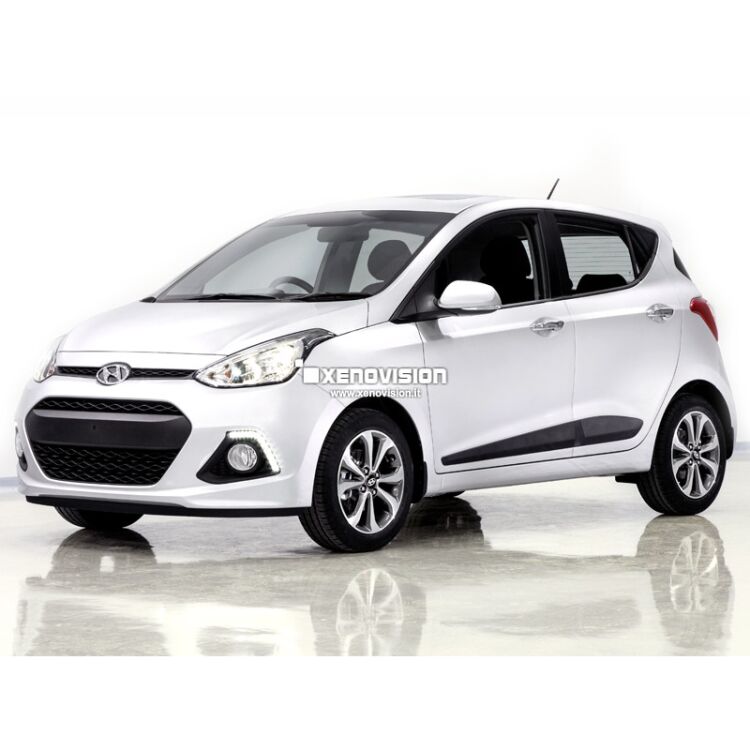 0 Kit Xenon Hyundai i10 - 2007 in poi - BiXenon 35W e Led Posizione - 6000k <p>Kit BiXenon 35W specifico per il faro della Hyundai i10 dal 2007 in poi. Plug&Play zero spie, contiene tutto l'occorrente. Luce Bianco Lunare 6000k.</p>