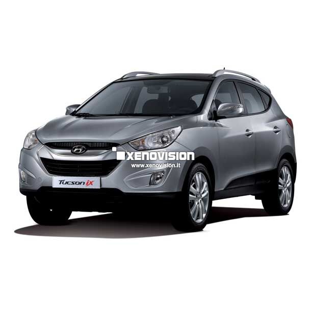 0 Kit Xenon Hyundai Tucson - 2004 a 2009 - BiXenon 55W e Led - 6000k <p>Kit BiXenon 55W specifico per il faro della Hyundai Tucson e Luci Posizione a Led in tinta. Plug&Play zero spie, contiene tutto l'occorrente. Luce Bianco Lunare 6000k.</p>