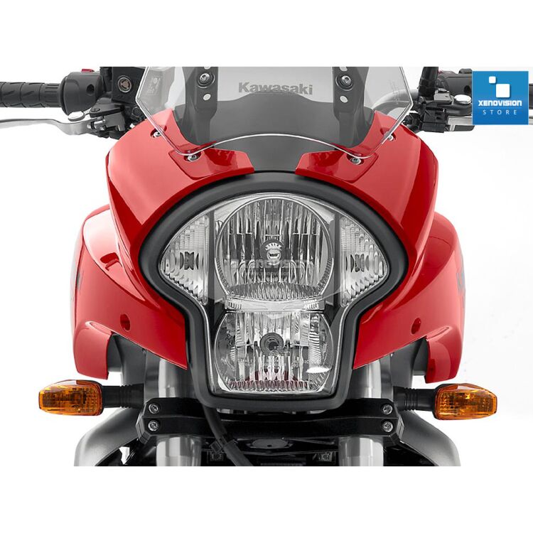 2 Kit Xenon Kawasaki Versys - 2006 in poi - Anabb. + Abb. Xenon 35W - 6000k <p>Kit Xenon 35W specifico per il faro del Kawasaki Versys dal 2006 in poi. Plug&Play zero spie, contiene tutto l'occorrente. Luce Bianco Lunare 6000k.</p>