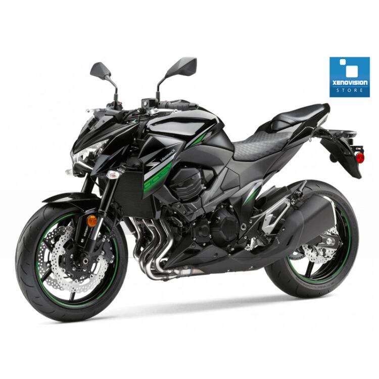 0 Kit Xenon Kawasaki Z800 - 2007 in poi - Anabb + Abb 35W e Led - 5000k Kit Xenon 35W specifico per il faro della Kawasaki Z800 dal 2007 in poi. Plug&Play zero spie, contiene tutto l'occorrente. Luce Bianco Solare 5000k.