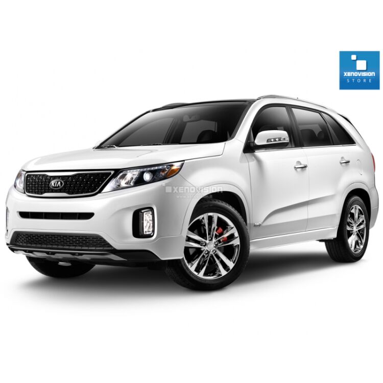 0 Kit Xenon Kia Sorento III - 2014 in poi - BiXenon 35W - 6100k Kit Xenon Focus Pro Korea 35W specifico per il faro della Kia Sorento III dal 2014 in poi. Plug&Play zero spie, contiene tutto l'occorrente. Luce Bianco Lunare 6100k.