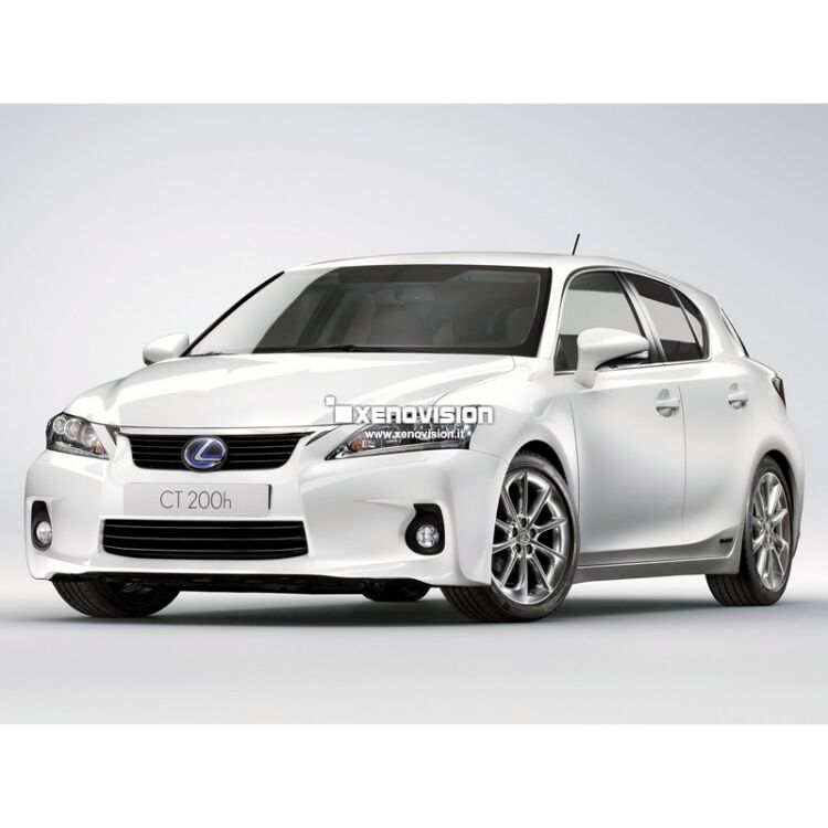 0 Kit Xenon Lexus CT200h - 2011 in poi - Xenon 35W - 6000k Kit Xenon Focus Pro Korea 35W specifico per il faro della Lexus CT200h. Plug&Play zero spie, contiene tutto l'occorrente. Luce Bianco Lunare 6000k.