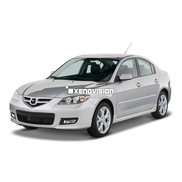 0 Kit Xenon Mazda 3 - 2003 a 2009 - Xenon 35W e Led Posizione - 6000k <p>Kit Xenon 35W specifico per il faro della Mazda 3 e Luci Posizione. Plug&Play zero spie, contiene tutto l'occorrente. Luce Bianco Lunare 6000k.</p>
