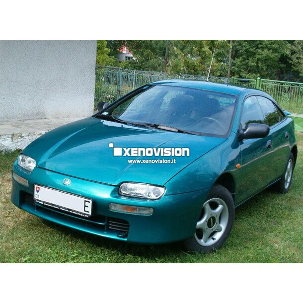0 Kit Xenon Mazda 323f BA - 1994 a 1998 - Xenon 35W e Posizione - 6000k <p>Kit Xenon 35W specifico per il faro della Mazda 323f BA e Luci Posizione a Led in tinta. Plug&Play zero spie, contiene tutto l'occorrente. Luce Bianco Lunare 6000k.</p>
<p> </p>