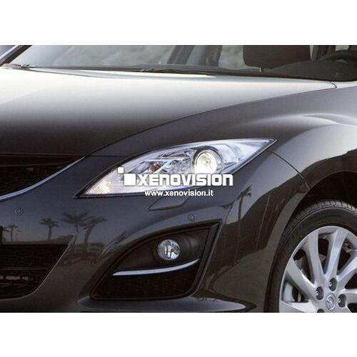 1 Kit Xenon Mazda 6 - 2008 a 2013 - Xenon 35W e Led Posizione - 6000k <p>Kit Xenon 35W specifico per il faro della Mazda 6 e Luci Posizione a Led in tinta. Plug&Play zero spie, contiene tutto l'occorrente. Luce Bianco Lunare 6000k.</p>