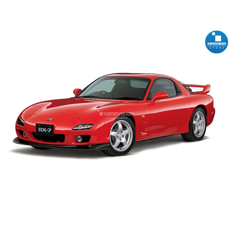 0 Kit Xenon Mazda RX7 FD3S - 1991 al 2002 - BiXenon 35W - 6000k <p>Kit BiXenon 35W specifico per il faro della Mazda RX7 FD3S dal 1991 al 2002. Plug&Play zero spie, contiene tutto l'occorrente. Luce Bianco Lunare 6000k.</p>