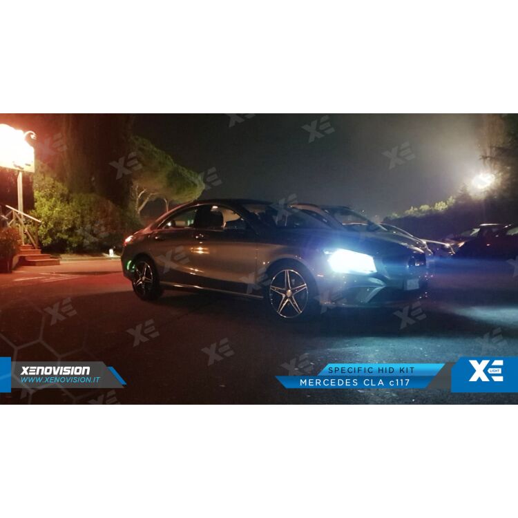 3 Kit Xenon Mercedes Classe CLA C117 - 2013 in poi - Xenon 35W - 6100k Kit Xenon Focus Pro Korea 35W specifico per il faro della Mercedes Classe CLA C117 dal 2013 in poi. Plug&Play zero spie, contiene tutto l'occorrente. Luce Bianco Lunare 6100k.