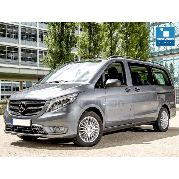 0 Kit Xenon Mercedes Vito - 2014 in poi - Xenon 35W - 6000k <p>Kit Xenon Focus Pro Korea 35W specifico per il faro della Mercedes Vito dal 2014 in poi. Plug&Play zero spie, contiene tutto l'occorrente. Luce Bianco Lunare 6000k.</p>