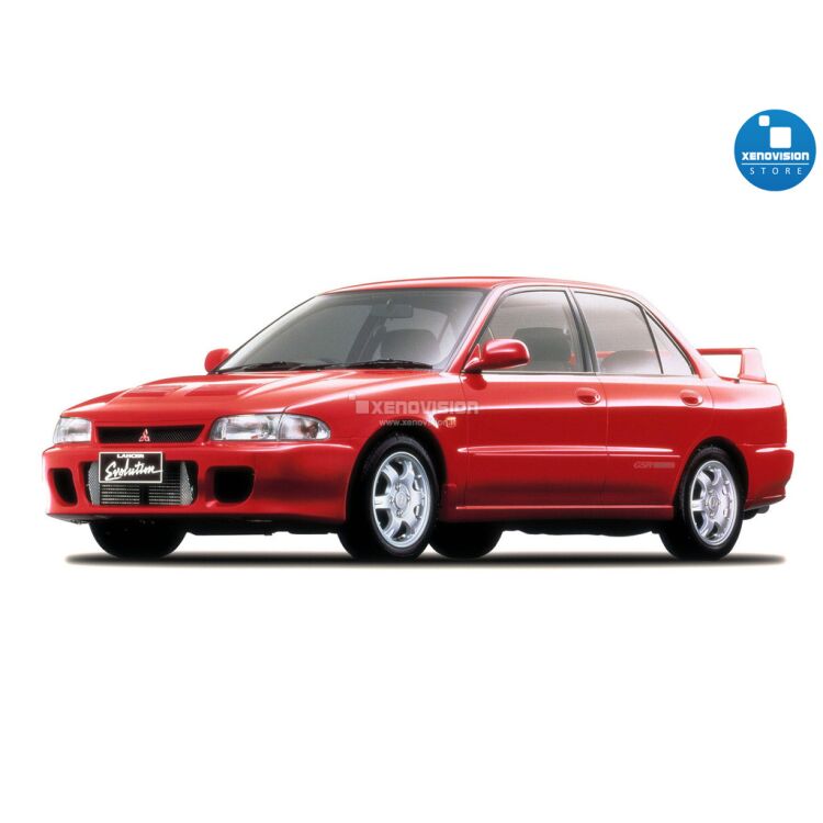 0 Kit Xenon Mitsubishi Lancer Evolution I - 1992 al 1993 - BiXenon 35W - 6000k <p>Kit BiXenon 35W specifico per il faro della Mitsubishi Lancer Evolution I dal 1992 al 1993. Plug&Play zero spie, contiene tutto l'occorrente. Luce Bianco Lunare 6000k.</p>