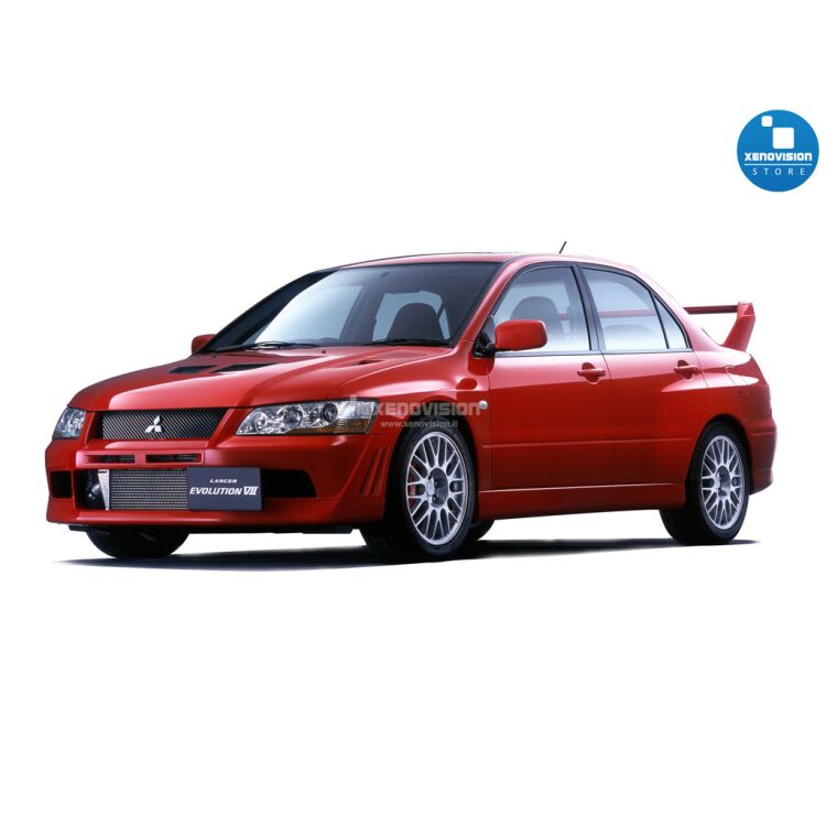 0 Kit Xenon Mitsubishi Lancer Evolution VII - 2001 al 2003 - Xenon 35W - 6000k <p>Kit Xenon 35W specifico per il faro della Mitsubishi Lancer Evolution VII dal 2001 al 2003. Plug&Play zero spie, contiene tutto l'occorrente. Luce Bianco Lunare 6000k.</p>