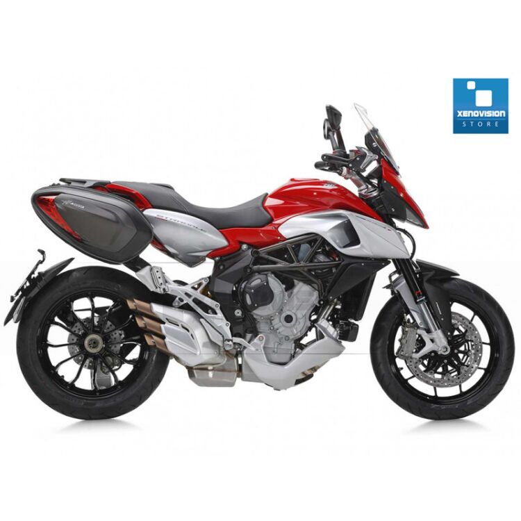 0 Kit Xenon MV Agusta Stradale - 2015 in poi - BiXenon 35W - 6000k Kit BiXenon 35W specifico per il faro e l'elettronica a polarità doppia e invertita della MV Agusta Stradale dal 2015 in poi. Plug&Play 100%, zero spie e fusibili bruciati, anabbagliante, abbaglio flash e abbaglio fisso senza alcun problema o latenza, grazie a cablaggio su misura. Luce Bianco Lunare 6000k.